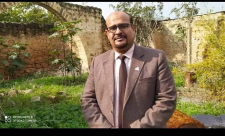 إرتقاء الباحث والكاتب الدكتور عاشق يافا ناصر محمد جربوع "اليافاوي" من سكان البريج وسط قطاع غزة